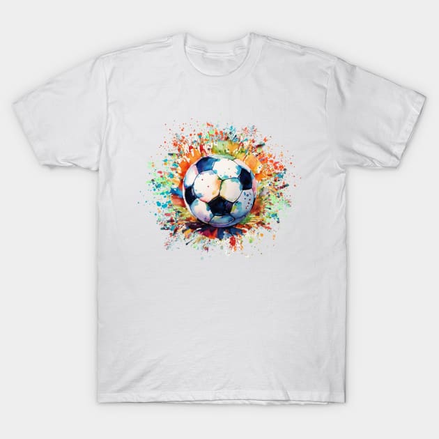 Soccer Goalie Forward Goal Keeper Futbol Player T-Shirt by Little Duck Designs